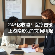 243亿收购!医疗器械上游隐形冠军如何崛起?(图1) 243亿收购!医疗器械上游隐形冠军如何崛起?(图1)