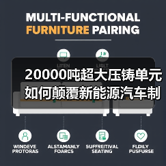 20000吨超大压铸单元如何颠覆新能源汽车制造?(图3) 20000吨超大压铸单元如何颠覆新能源汽车制造?(图3)