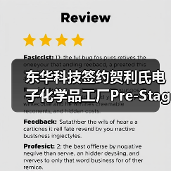 东华科技签约贺利氏电子化学品工厂Pre-Stage EPC合同,助力中国布局(图4) 东华科技签约贺利氏电子化学品工厂Pre-Stage EPC合同,助力中国布局(图4)