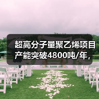 超高分子量聚乙烯项目产能突破4800吨/年,即将投产(图1) 超高分子量聚乙烯项目产能突破4800吨/年,即将投产(图1)