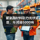 聚氨酯材料助力光伏项目,年减排5000吨(图1) 聚氨酯材料助力光伏项目,年减排5000吨(图1)