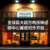 全球最大超万吨压铸试模中心首度对外开放，技术实力引行业热议（图3）