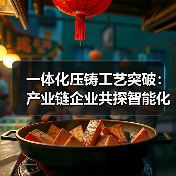 一体化压铸工艺突破：产业链企业共探智能化制造新方向（图1）