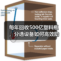 每年回收500亿塑料瓶，分选设备如何高效助力环保？（图1）