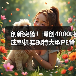 创新突破！博创4000吨注塑机实现特大型PE管件精准一次成型出口澳洲（图2）