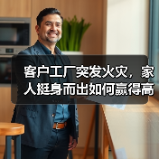 客户工厂突发火灾,家人挺身而出如何赢得高度赞扬?(图2) 客户工厂突发火灾,家人挺身而出如何赢得高度赞扬?(图2)