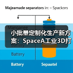 小批量定制化生产新方案：SpaceA工业3D打印机高效破解难题（图3）