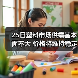 25日塑料市场供需基本面不大 价格将维持稳定(图3) 25日塑料市场供需基本面不大 价格将维持稳定(图3)