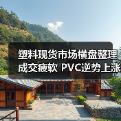 塑料现货市场横盘整理成交疲软 PVC逆势上涨引关注(图1) 塑料现货市场横盘整理成交疲软 PVC逆势上涨引关注(图1)