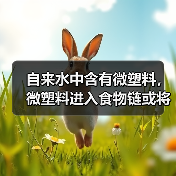 自来水中含有微塑料,微塑料进入食物链或将危害人类健康(图1) 自来水中含有微塑料,微塑料进入食物链或将危害人类健康(图1)