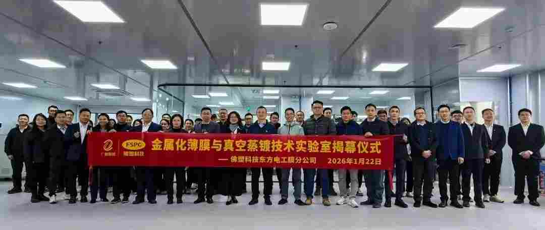 佛塑科技东方电工膜分公司成立金属化薄膜与真空蒸镀技术实验室(图1)